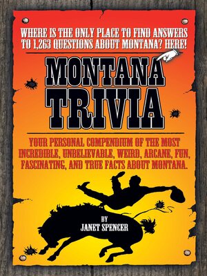 cover image of Montana Trivia